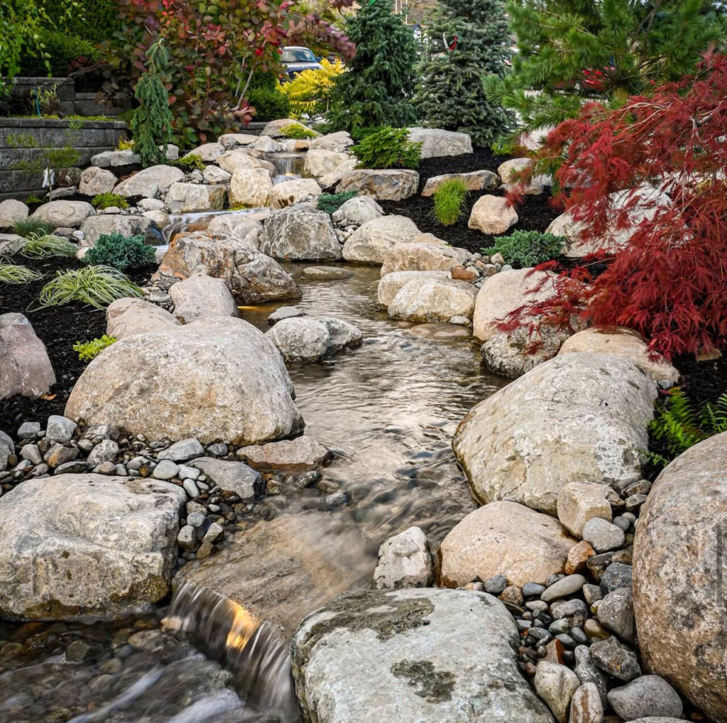 Pondless waterfall