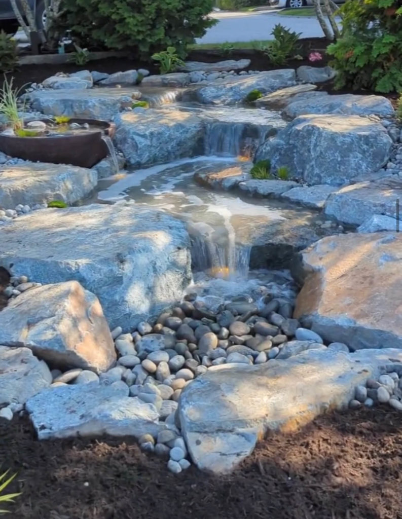 Pondless waterfall